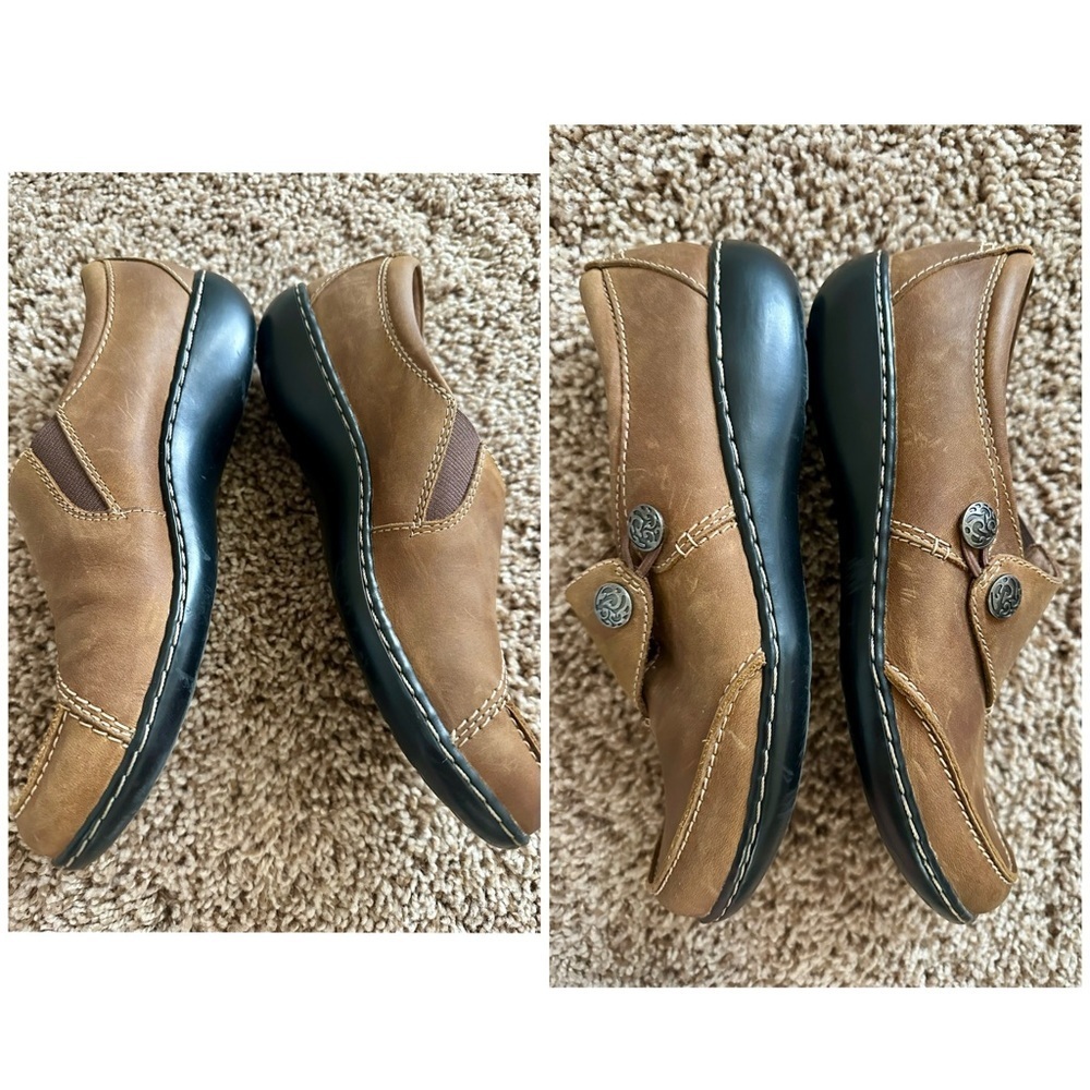 CLARKS Women’s Ashland Lane Q Loafer - size 7 - Picture 2 of 4